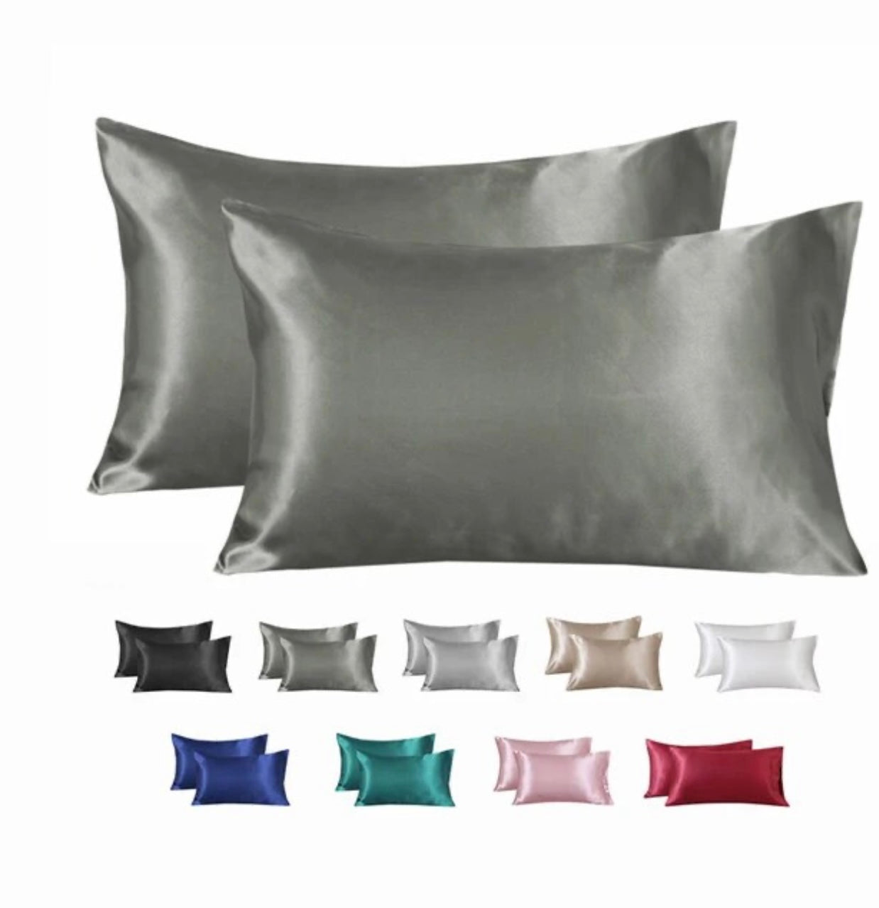 Silk pillow case